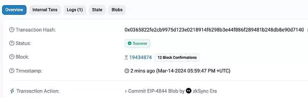 EIP4844已上线一天多 L2们的交易费用降低了多少