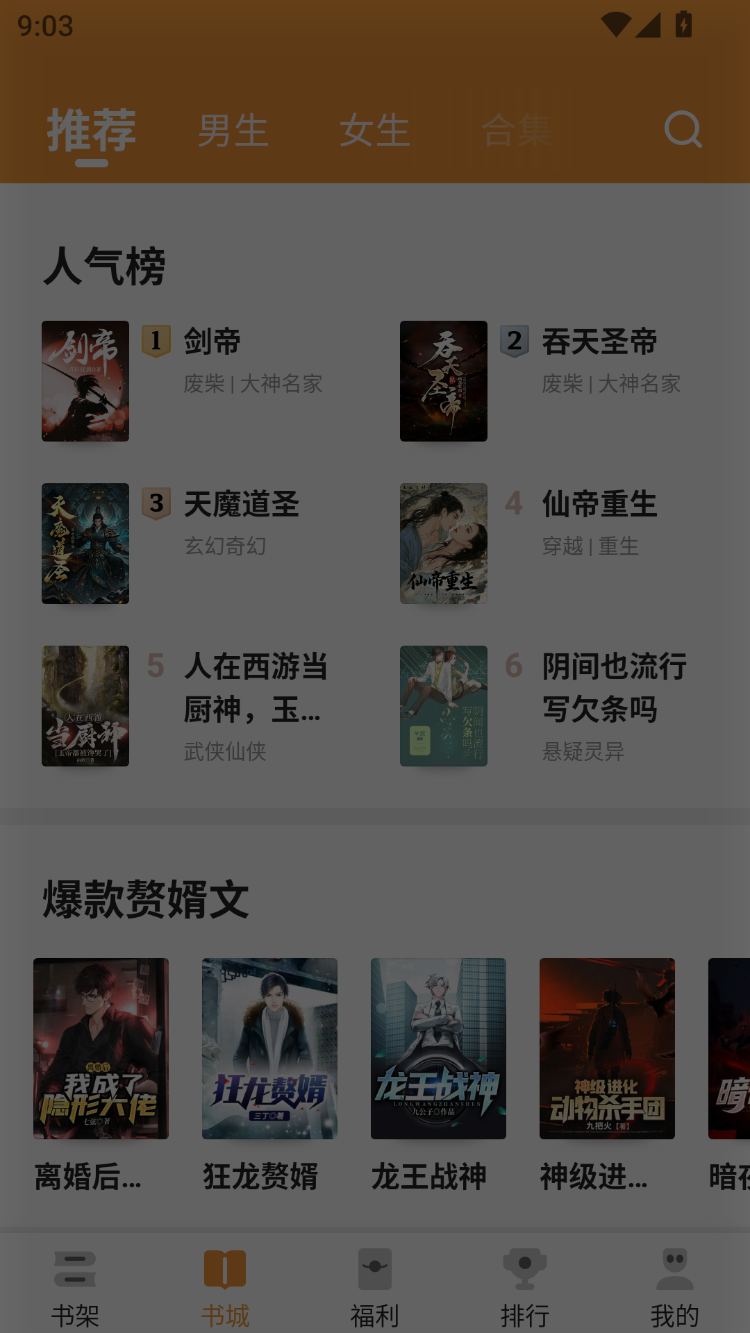 大神小说免费版
